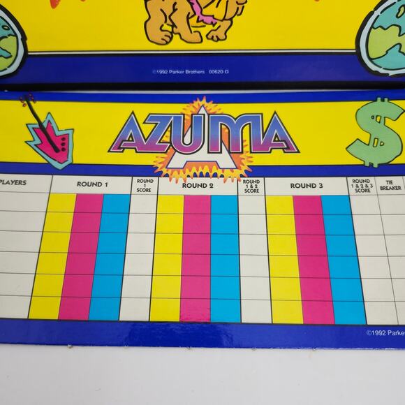 Azuma The Game Of Reckless Abandon Board Game 1992 Parker Brothers Vintage - Picture 9 of 12